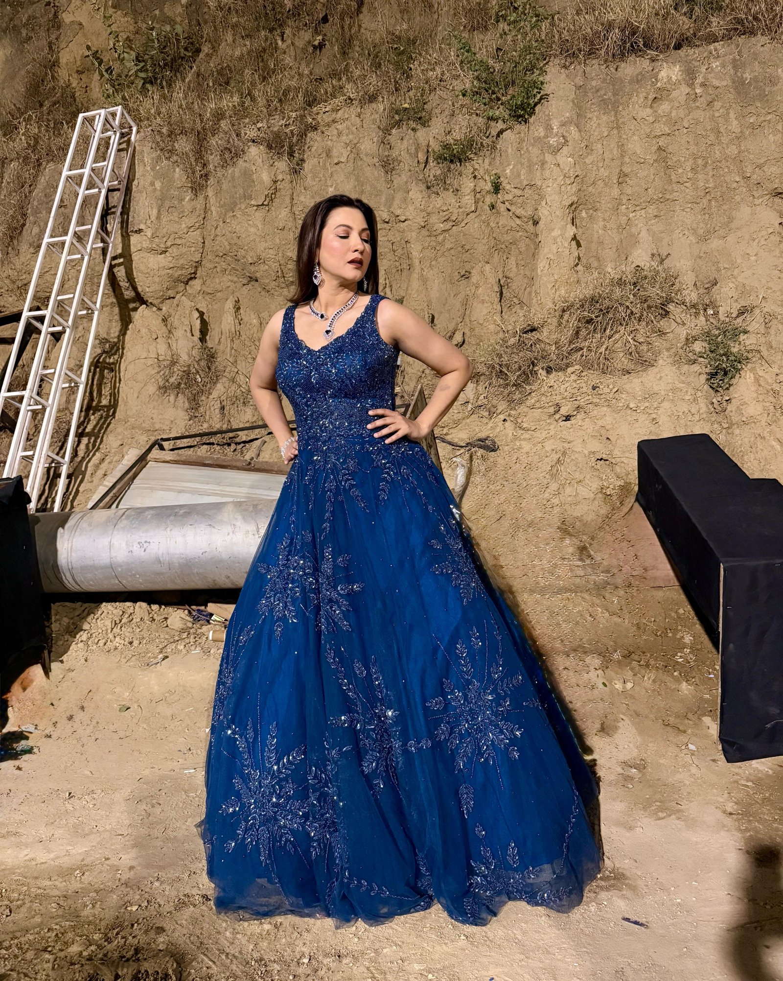 Celebrity wearing Raagwaas couture